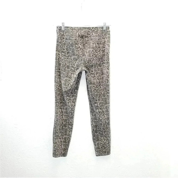 SPANX Snakeskin Python Jean Ankle Leggings S - Picture 7 of 10